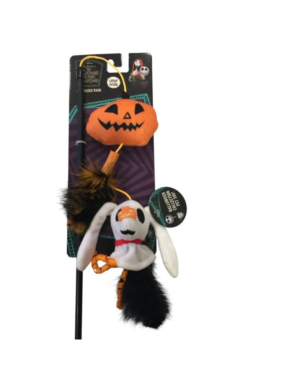 Disney The Nightmare Before Christmas Catnip Teaser Wand Zero